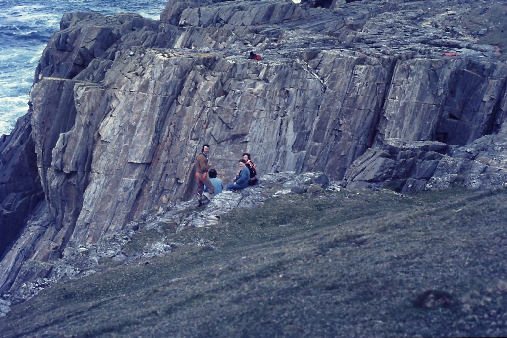 Benny Kinsella, John Gibson, Gráinne Hayes and Jimmy Leonard, 27.04 1974
